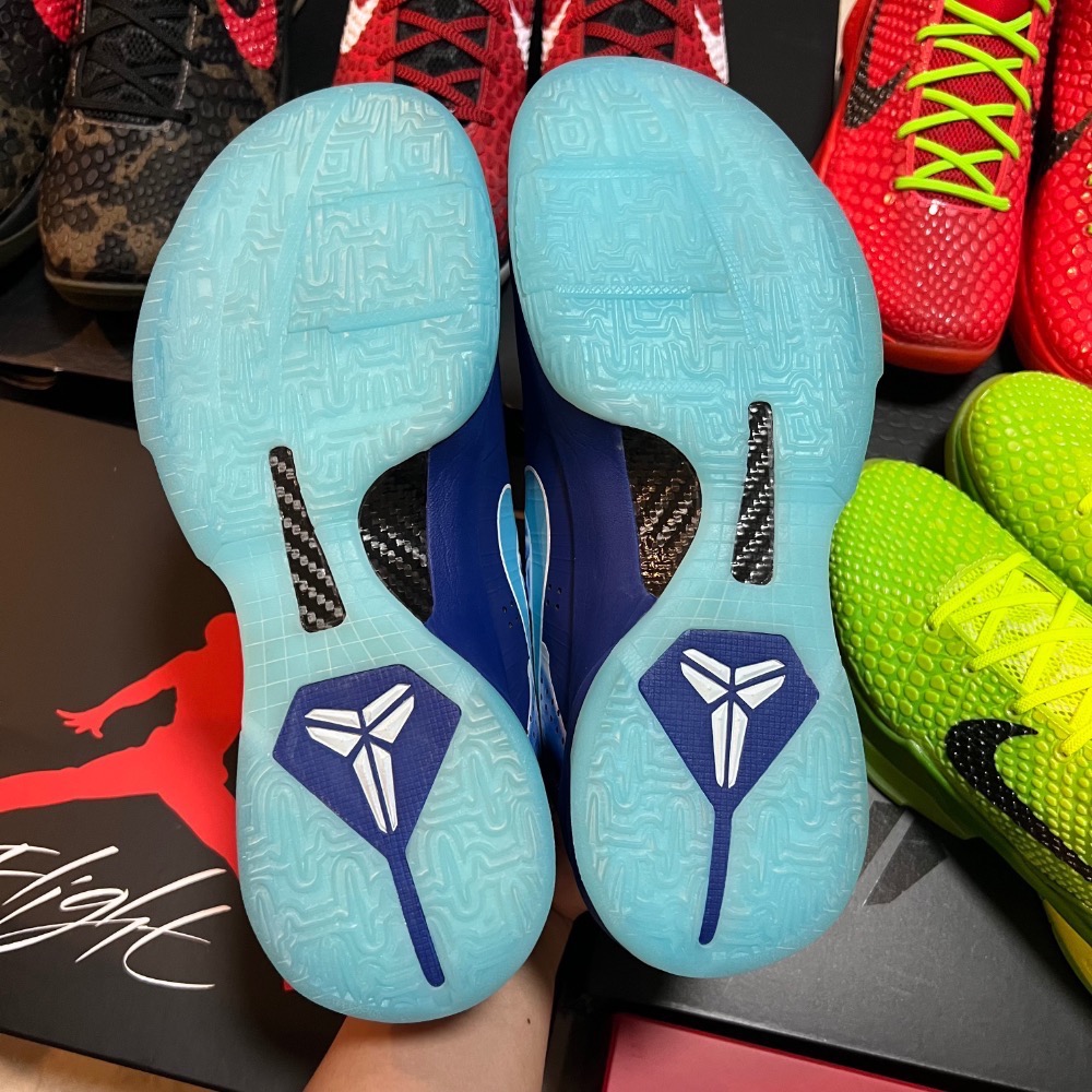 GX純原 Kobe 5 Protro “X-Ray” 藍色骨骼 籃球鞋 實戰鞋 男鞋 HJ4303-400-細節圖5