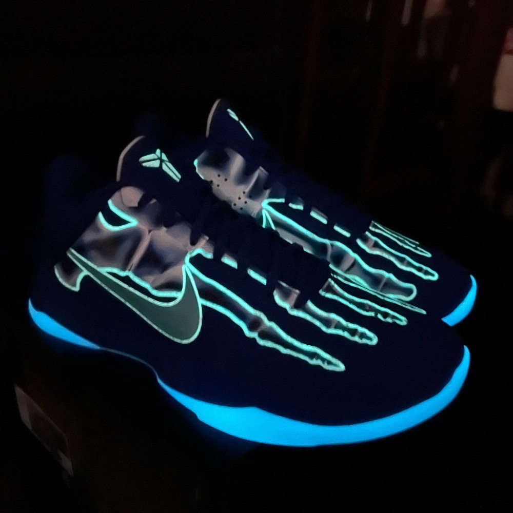 GX純原 Kobe 5 Protro “X-Ray” 藍色骨骼 籃球鞋 實戰鞋 男鞋 HJ4303-400-細節圖7