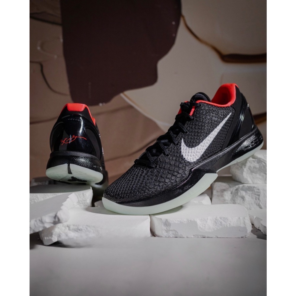 H12純原 Kobe 6 PE “Solar Red” 科比6代 籃球鞋 實戰鞋男鞋 996926-細節圖3