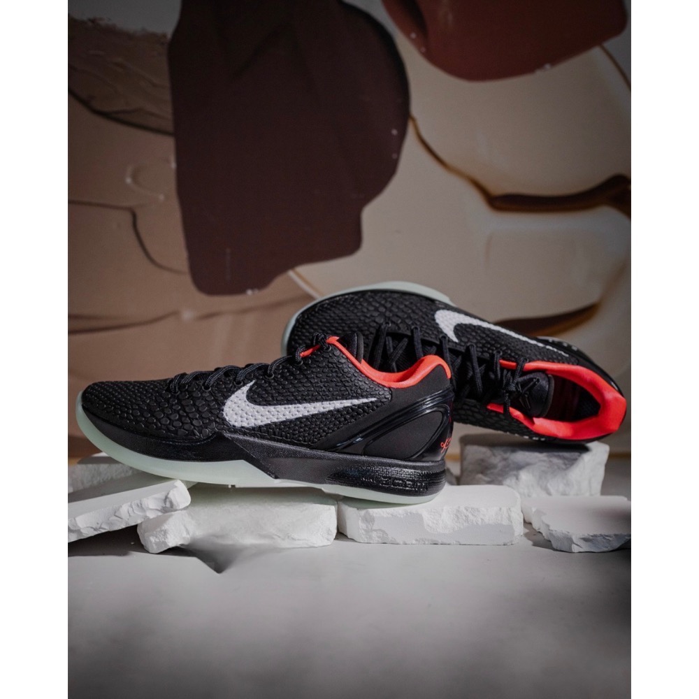 H12純原 Kobe 6 PE “Solar Red” 科比6代 籃球鞋 實戰鞋男鞋 996926-細節圖6