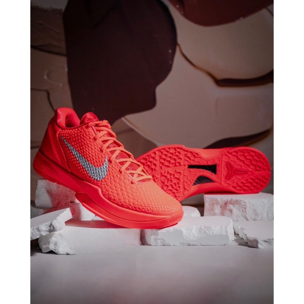 H12純原 Kobe 6 PE “Red October” 科比6代 籃球鞋 實戰鞋男鞋 996897-細節圖3