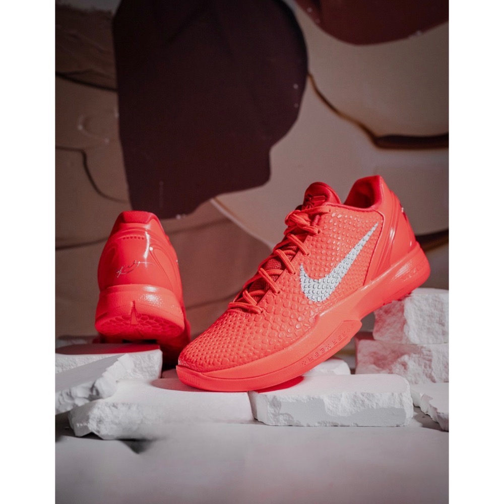 H12純原 Kobe 6 PE “Red October” 科比6代 籃球鞋 實戰鞋男鞋 996897-細節圖4