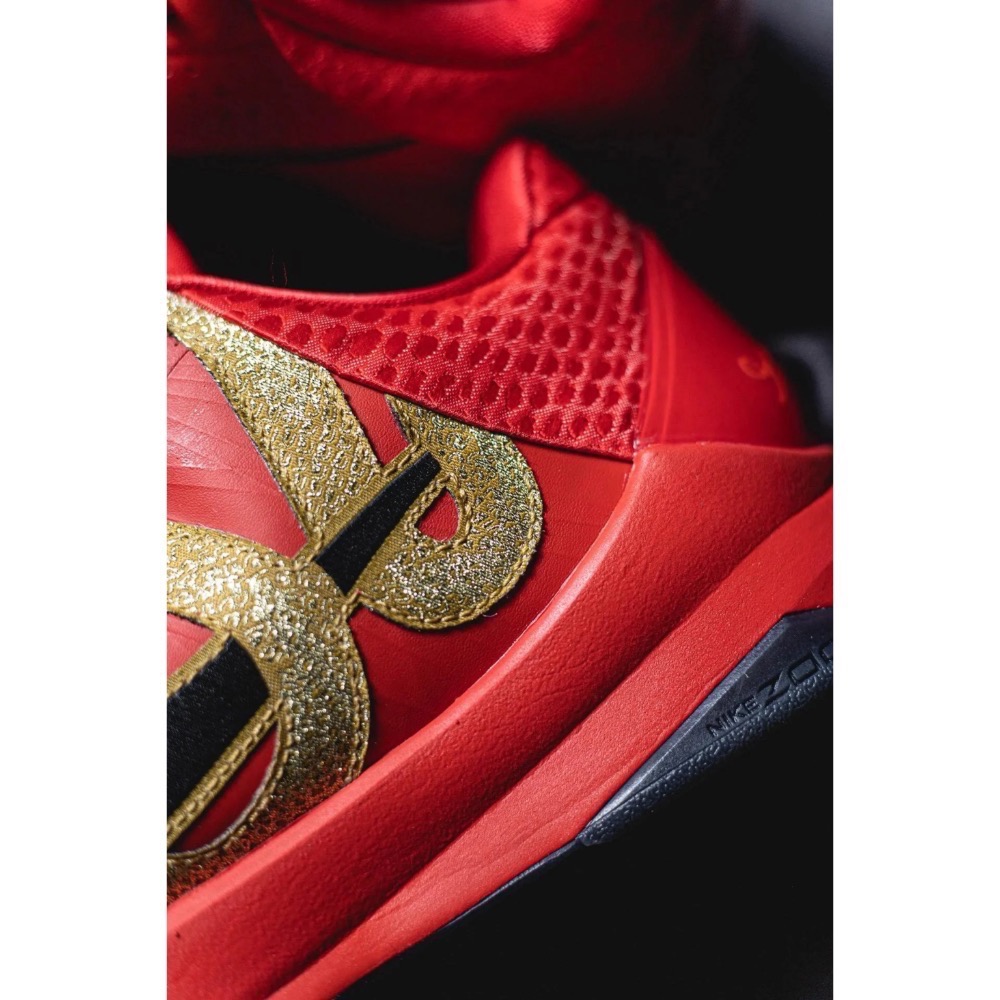 H12純原 Kobe 5 “Years Of The Mamba” 科比5代 红金色蛇年 籃球鞋 實戰鞋男鞋-細節圖9
