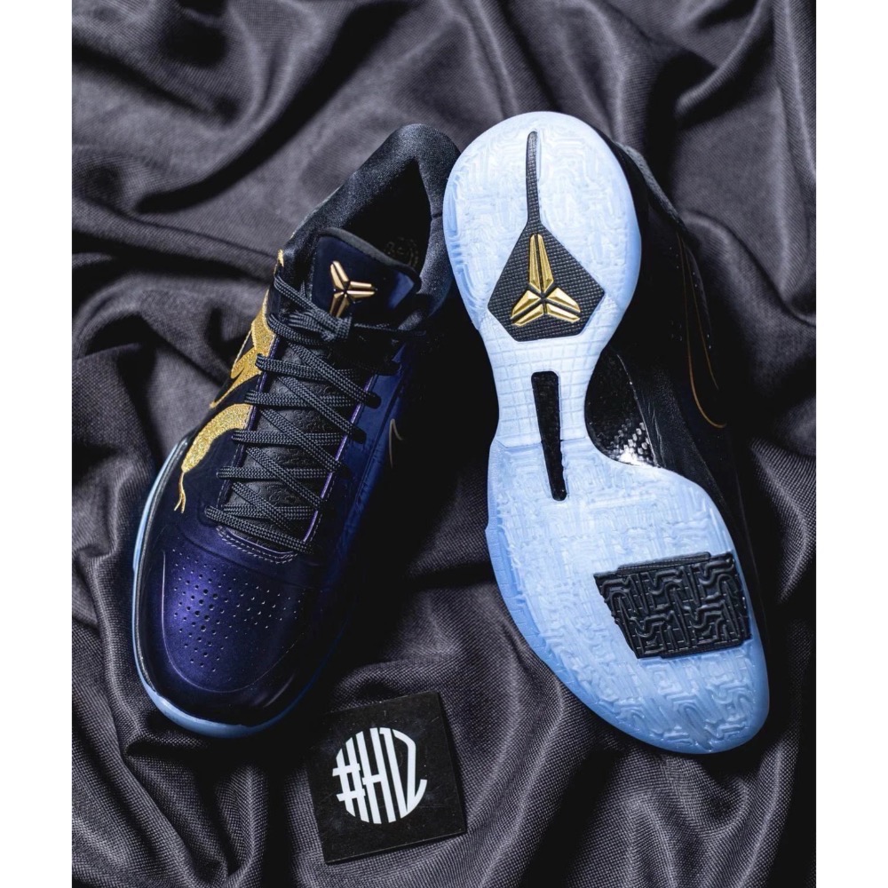 H12純原 Kobe 5 “Years Of The Mamba” 科比5代 黑紫金 蛇年限定 籃球鞋 實戰鞋男鞋-細節圖11