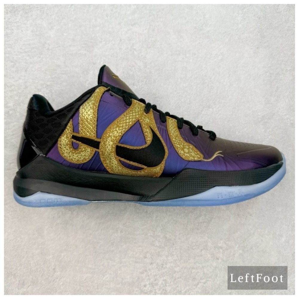 S2純原 Kobe 5 “Years Of The Mamba” 籃球鞋 實戰鞋 真碳板男鞋 IB4481-500-規格圖7