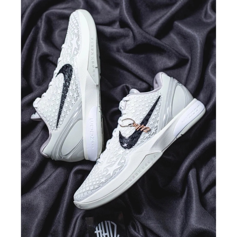 H12純原 Kobe6 Protro All Star 2.0 白色 科比6代 籃球鞋 實戰鞋男鞋FQ3548-001-細節圖3