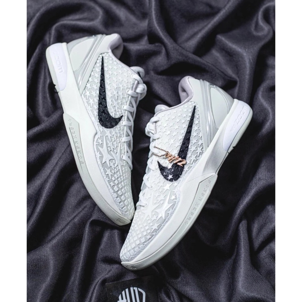 H12純原 Kobe6 Protro All Star 2.0 白色 科比6代 籃球鞋 實戰鞋男鞋FQ3548-001-規格圖11