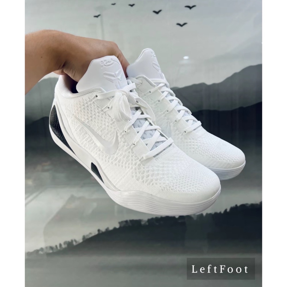 灭世MAX Kobe 9 Protro “Halo” 白色 籃球鞋 实战鞋 男鞋 FZ7334-100-細節圖3