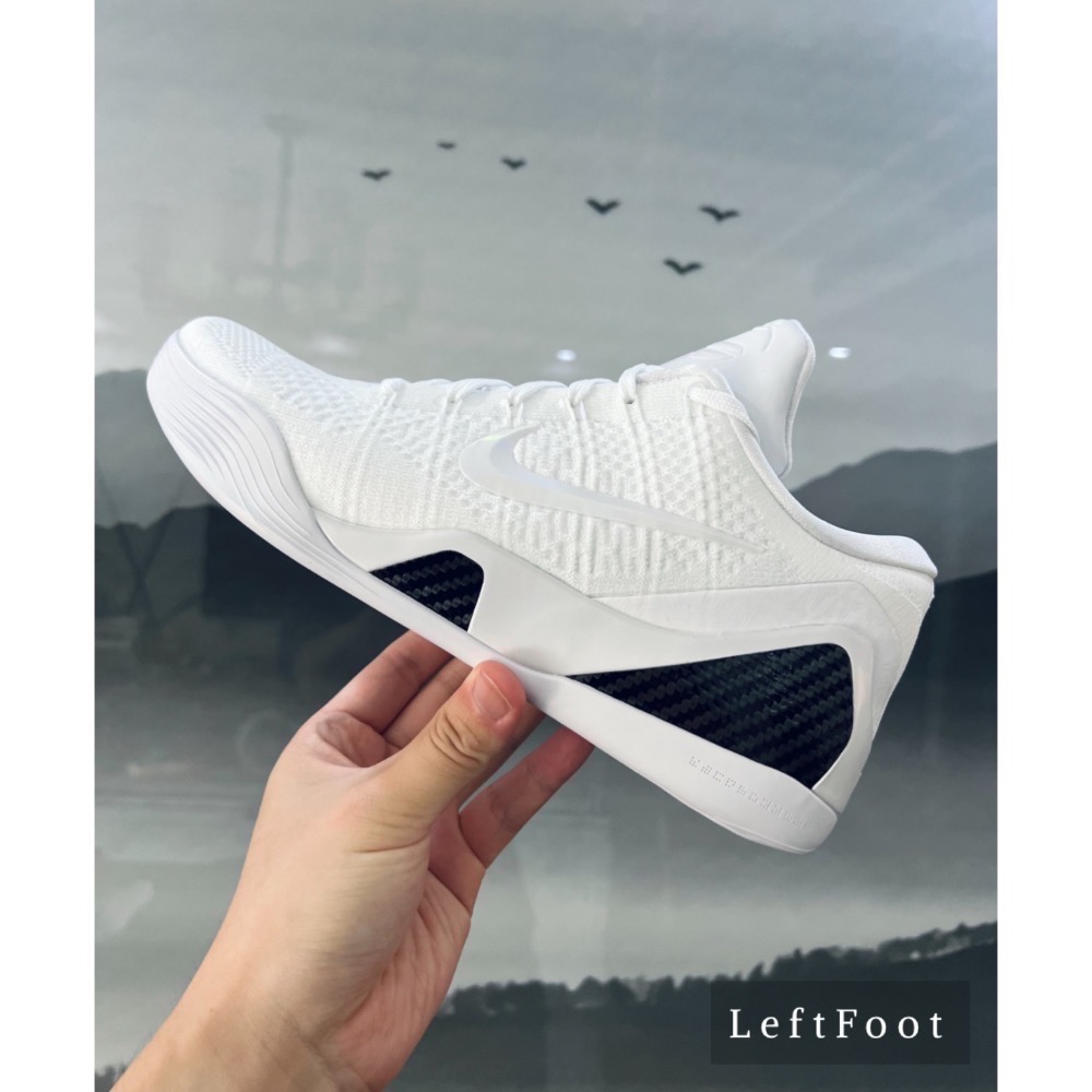 灭世MAX Kobe 9 Protro “Halo” 白色 籃球鞋 实战鞋 男鞋 FZ7334-100-細節圖5