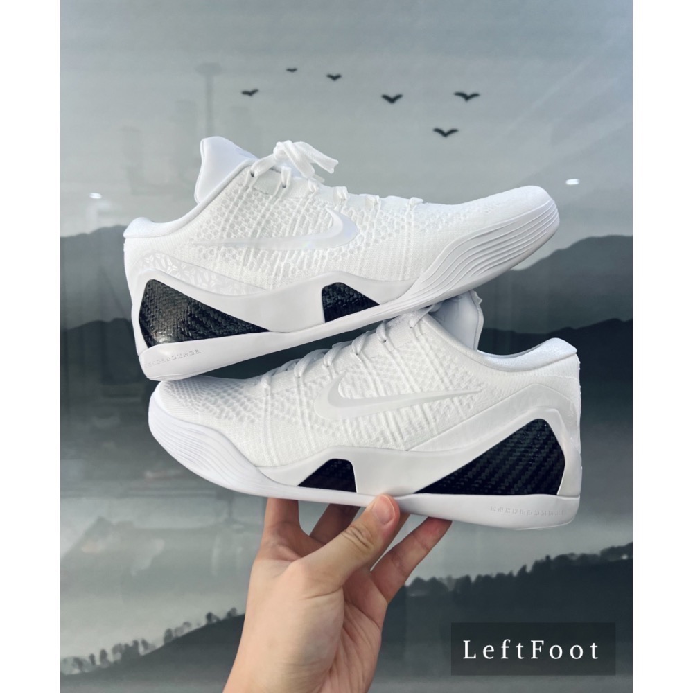 灭世MAX Kobe 9 Protro “Halo” 白色 籃球鞋 实战鞋 男鞋 FZ7334-100-細節圖7