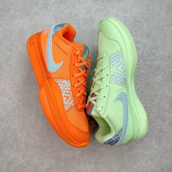 滅世純原 Nike Zoom JA 1 绿橙鸳鸯 籃球鞋 實戰鞋真碳板男鞋 FV1288-800-規格圖11