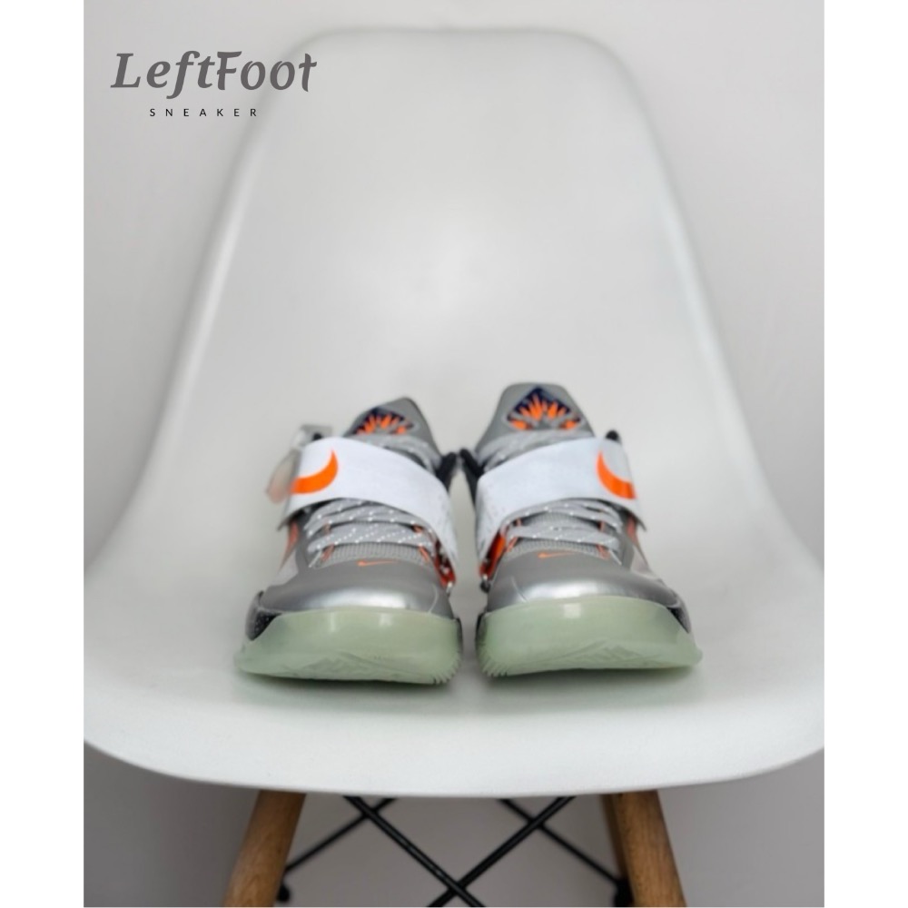 灭世纯原 Nike KD4 Galaxy All Star 全明星 舒适 减震包裹性籃球鞋 金属银 FD2635-001-細節圖4