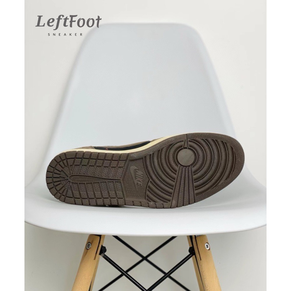 Travis Scott x Air Jordan 1 Low “Mocha” 倒钩 鬼脸 低筒 CQ4277-001-細節圖4