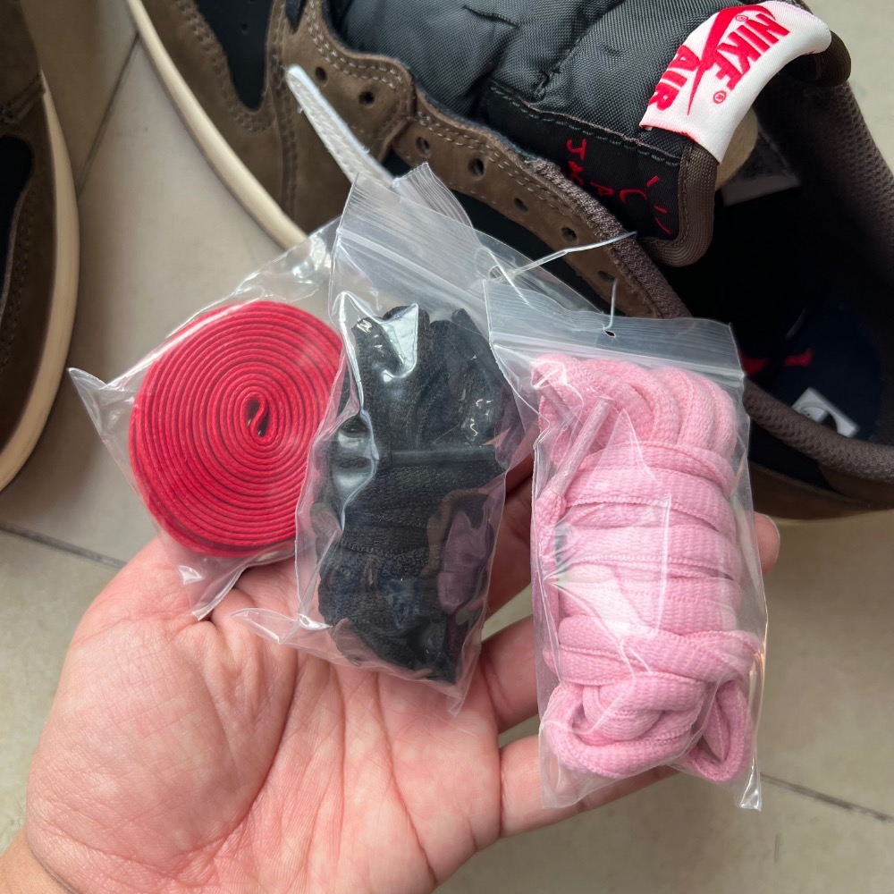 Travis Scott x Air Jordan 1 Low “Mocha” 倒钩 鬼脸 低筒 CQ4277-001-細節圖7