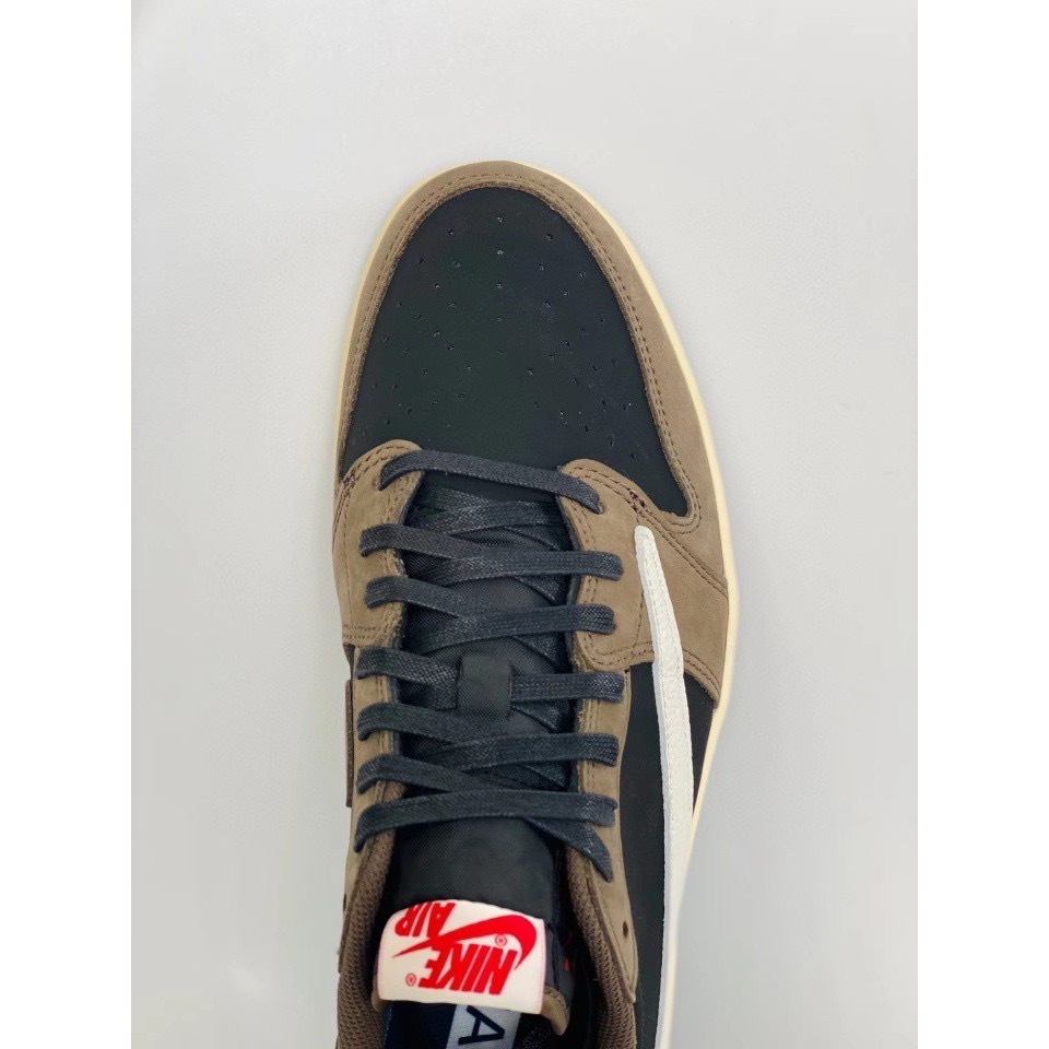 Travis Scott x Air Jordan 1 Low “Mocha” 倒钩 鬼脸 低筒 CQ4277-001-細節圖9