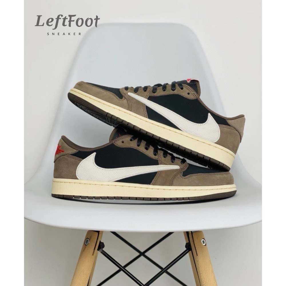 Travis Scott x Air Jordan 1 Low “Mocha” 倒钩 鬼脸 低筒 CQ4277-001-規格圖10