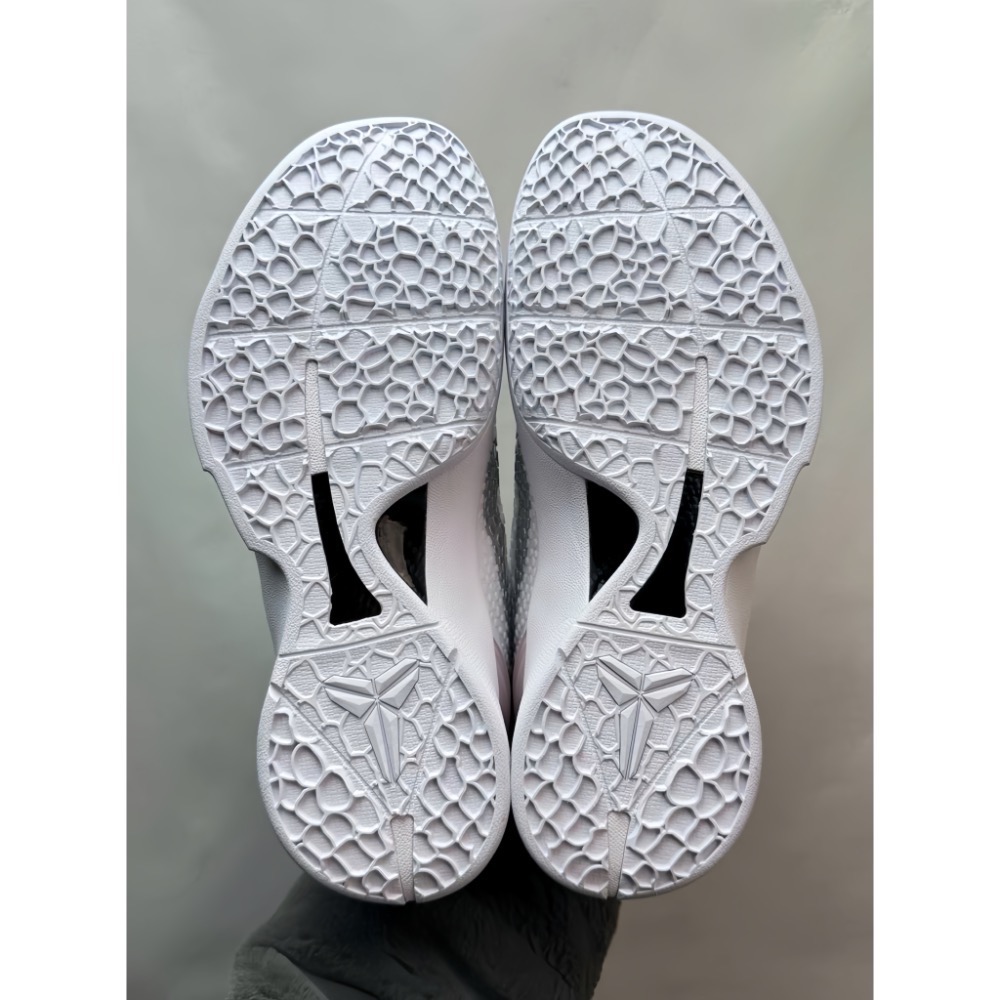Star顶级 Nike Kobe 6 PE “Halo” 白銀色 籃球鞋 實戰鞋 前後氣墊 真碳板 男鞋-細節圖6