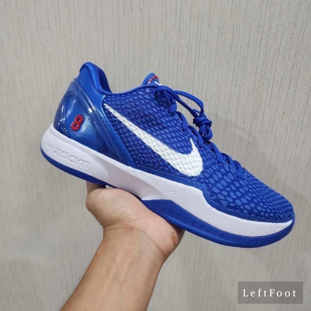 GX純原 Kobe 6 Protro “Dodger” PE 藍白色 籃球鞋 實戰鞋 真碳板男鞋 CW2190-400-細節圖2