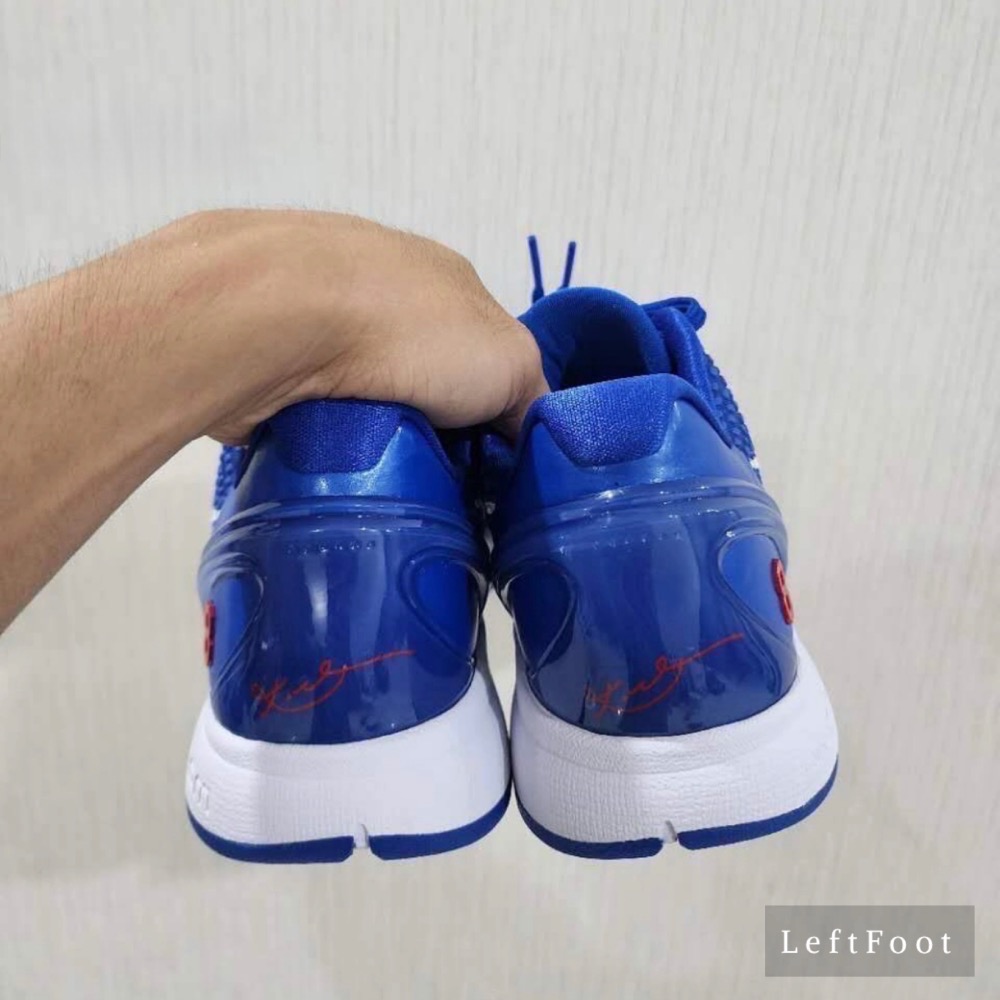 GX純原 Kobe 6 Protro “Dodger” PE 藍白色 籃球鞋 實戰鞋 真碳板男鞋 CW2190-400-細節圖4