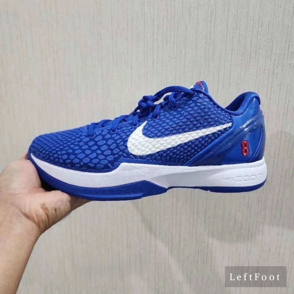 GX純原 Kobe 6 Protro “Dodger” PE 藍白色 籃球鞋 實戰鞋 真碳板男鞋 CW2190-400-規格圖7