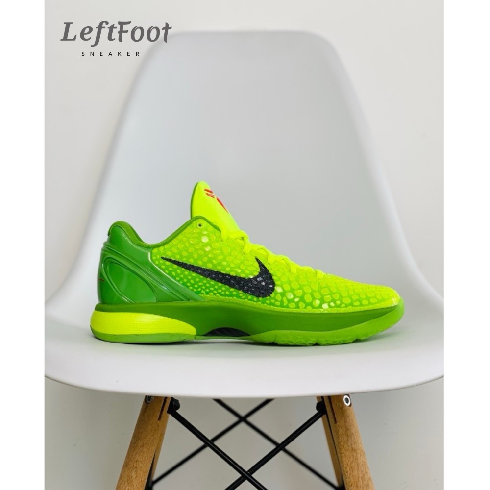 S2純原 Kobe 6 Green Apple 科比6代 前掌气垫 青竹絲 青蜂俠 籃球鞋 實戰鞋 真碳板 男鞋-細節圖3