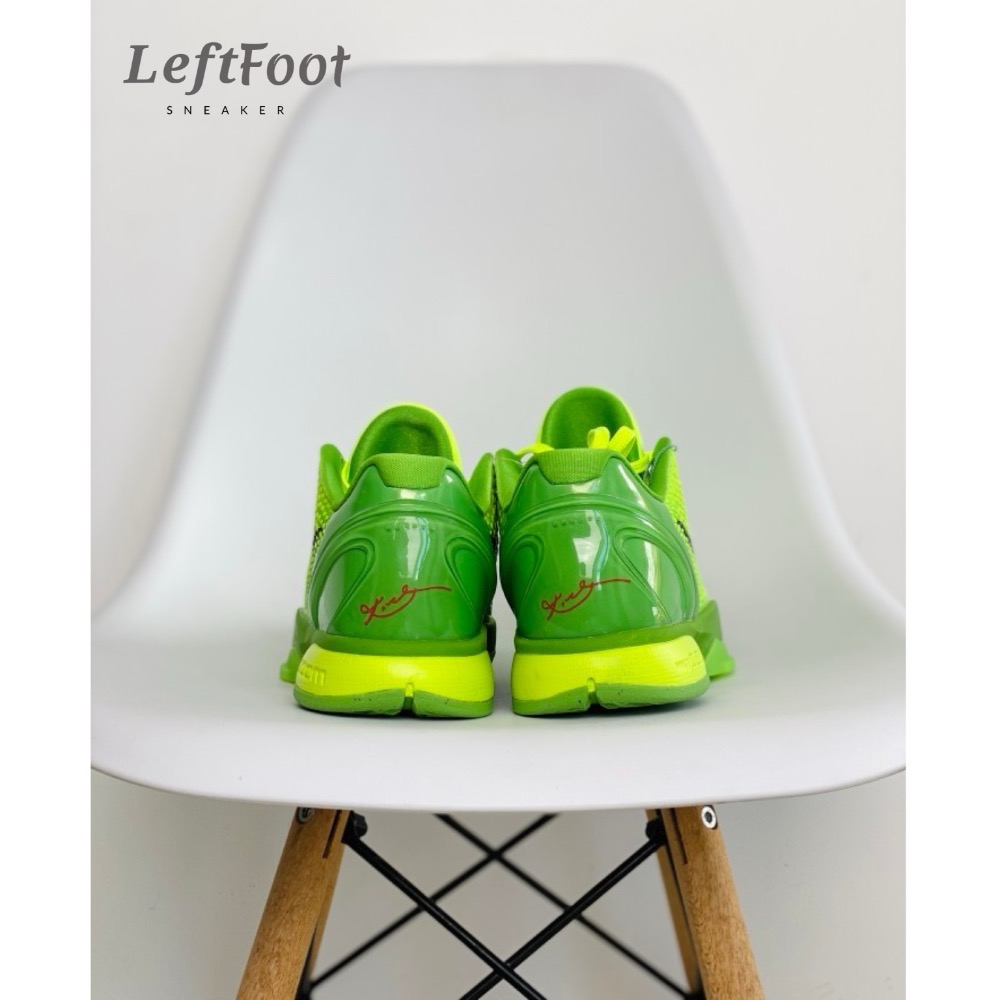 S2純原 Kobe 6 Green Apple 科比6代 前掌气垫 青竹絲 青蜂俠 籃球鞋 實戰鞋 真碳板 男鞋-細節圖6