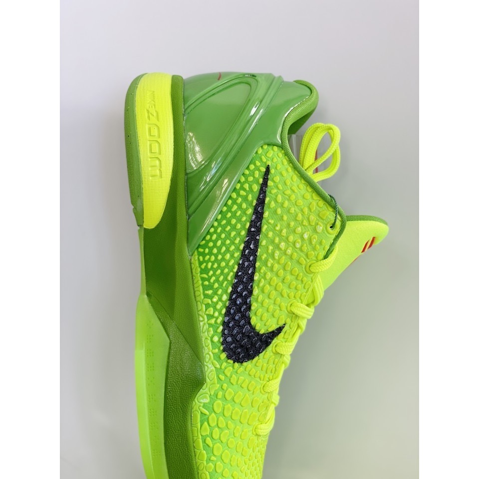 S2純原 Kobe 6 Green Apple 科比6代 前掌气垫 青竹絲 青蜂俠 籃球鞋 實戰鞋 真碳板 男鞋-細節圖7