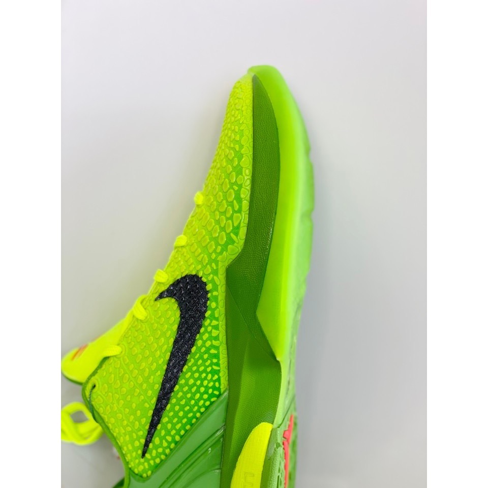 S2純原 Kobe 6 Green Apple 科比6代 前掌气垫 青竹絲 青蜂俠 籃球鞋 實戰鞋 真碳板 男鞋-細節圖9