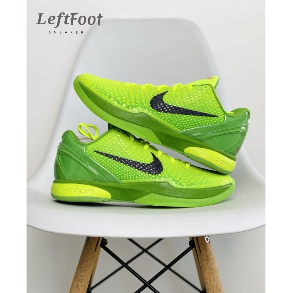 S2純原 Kobe 6 Green Apple 科比6代 前掌气垫 青竹絲 青蜂俠 籃球鞋 實戰鞋 真碳板 男鞋-規格圖9
