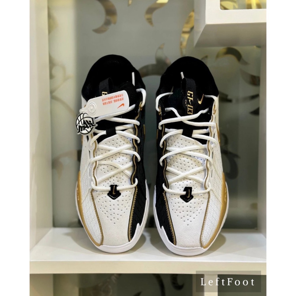 Nike Air Zoom GT Cut 3 EP＂CHBL＂全掌气垫 后卫精英 TPU抗扭 男鞋 波鞋称霸全国 白黑金-細節圖5