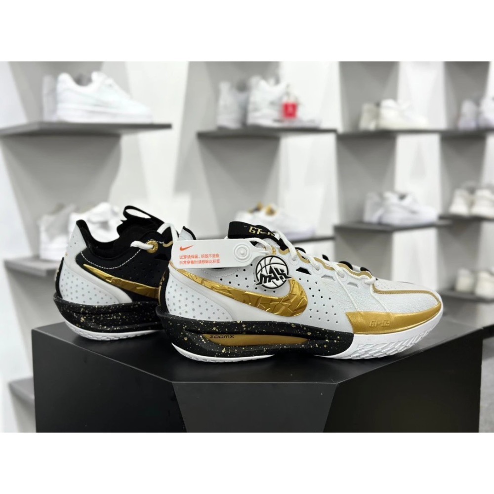 Nike Air Zoom GT Cut 3 EP＂CHBL＂全掌气垫 后卫精英 TPU抗扭 男鞋 波鞋称霸全国 白黑金-規格圖11