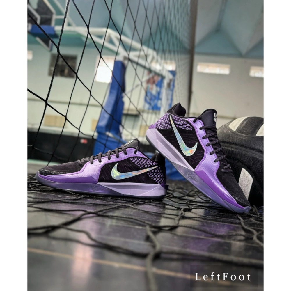 [純原級] Sabrina 2 萨布丽娜二代 紫黑 电光紫 籃球鞋 實戰鞋男鞋 FZ1517-500-細節圖11