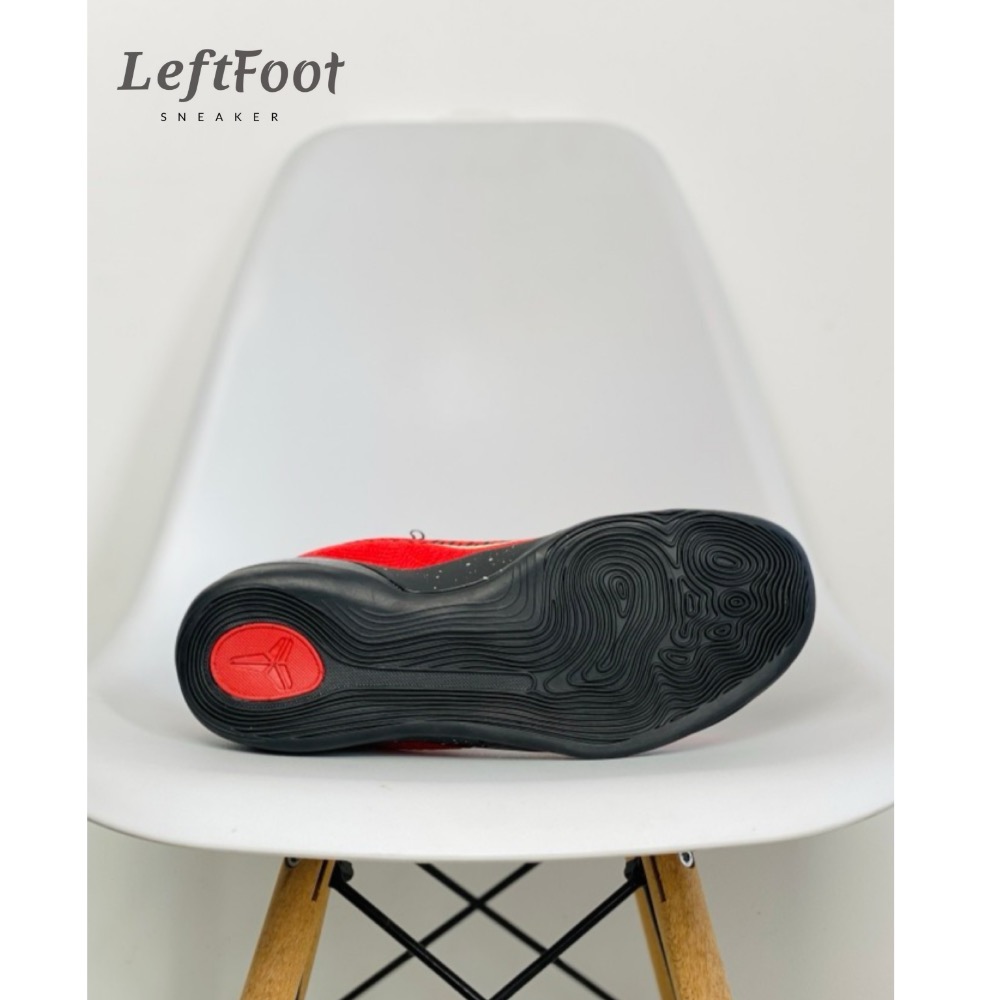 滅世純原 Nike Kobe 9 “University Red” 紅色 减震防滑轻便 低帮 籃球鞋 男款-細節圖4