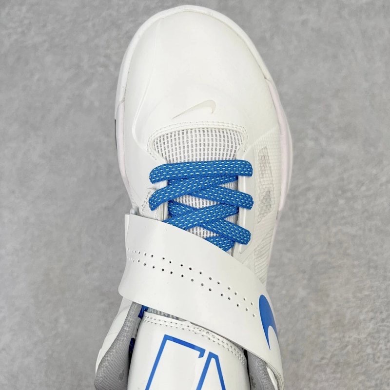 Nike KD 4 Think 16 Thunderstruck 杜兰特 白籃 实战鞋籃球鞋男鞋 AQ5103-100-細節圖4