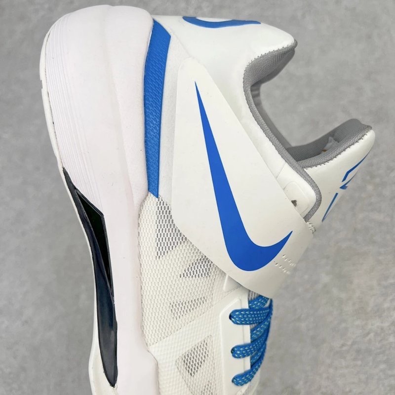 Nike KD 4 Think 16 Thunderstruck 杜兰特 白籃 实战鞋籃球鞋男鞋 AQ5103-100-細節圖5