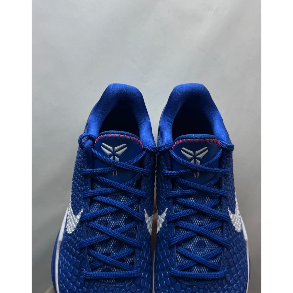 S2 Kobe 6 Dodgers 低筒 藍球鞋 球鞋 波鞋 实战鞋 运动耐磨防滑 男鞋 道奇藍白 CW2190-400-細節圖3