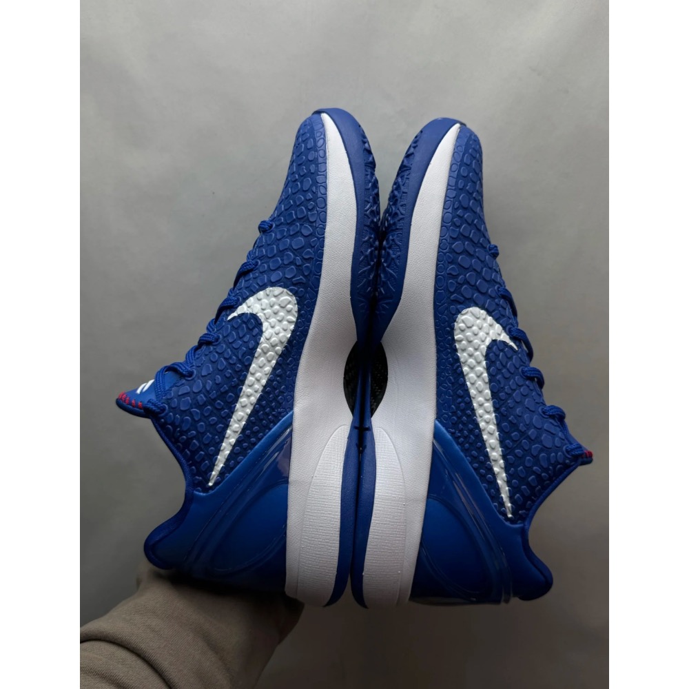 S2 Kobe 6 Dodgers 低筒 藍球鞋 球鞋 波鞋 实战鞋 运动耐磨防滑 男鞋 道奇藍白 CW2190-400-細節圖7