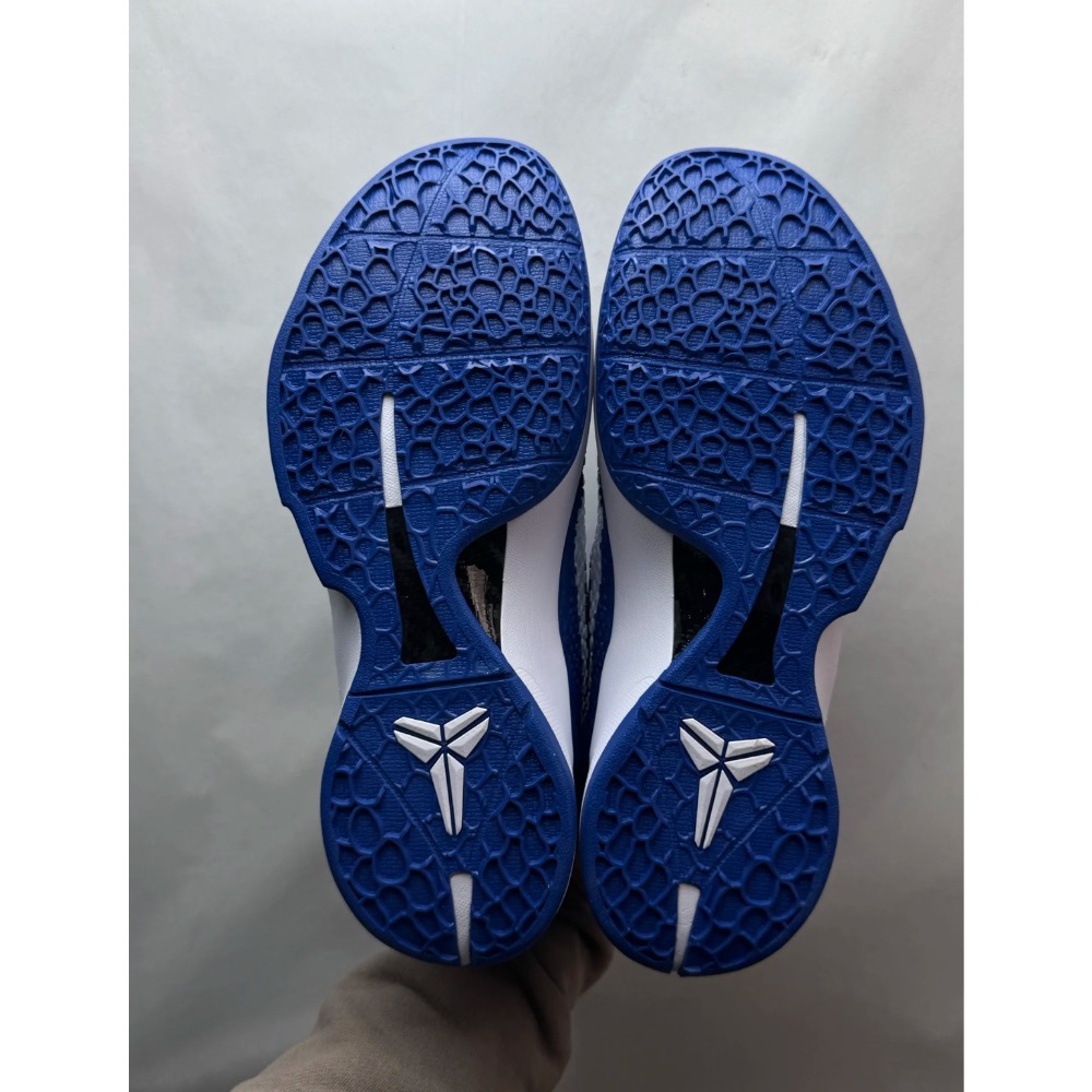 S2 Kobe 6 Dodgers 低筒 藍球鞋 球鞋 波鞋 实战鞋 运动耐磨防滑 男鞋 道奇藍白 CW2190-400-細節圖8