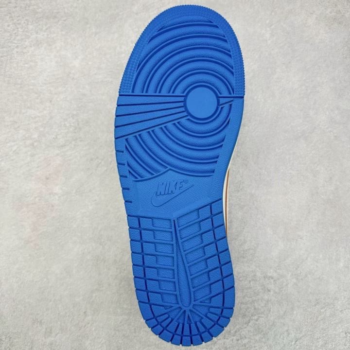 Travis Scott x Air Jordan 1 Low OG 藍色 倒钩 男女同款-細節圖9