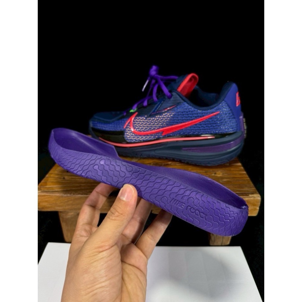 灭世纯原 Nike GT Cut 1 紫紅 籃球鞋 实战鞋 全掌气垫 TPU抗扭 男鞋 CZ0175-400-細節圖5