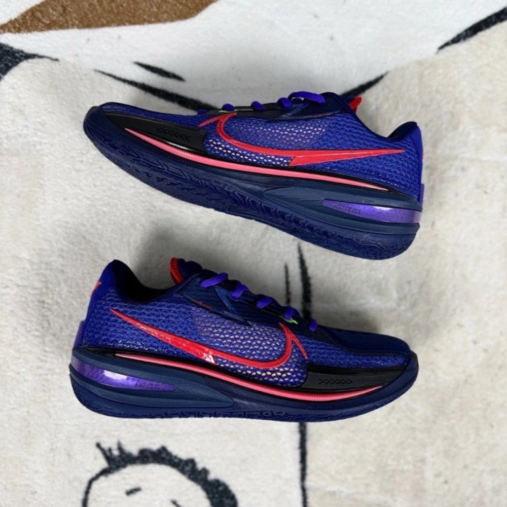 灭世纯原 Nike GT Cut 1 紫紅 籃球鞋 实战鞋 全掌气垫 TPU抗扭 男鞋 CZ0175-400-細節圖8