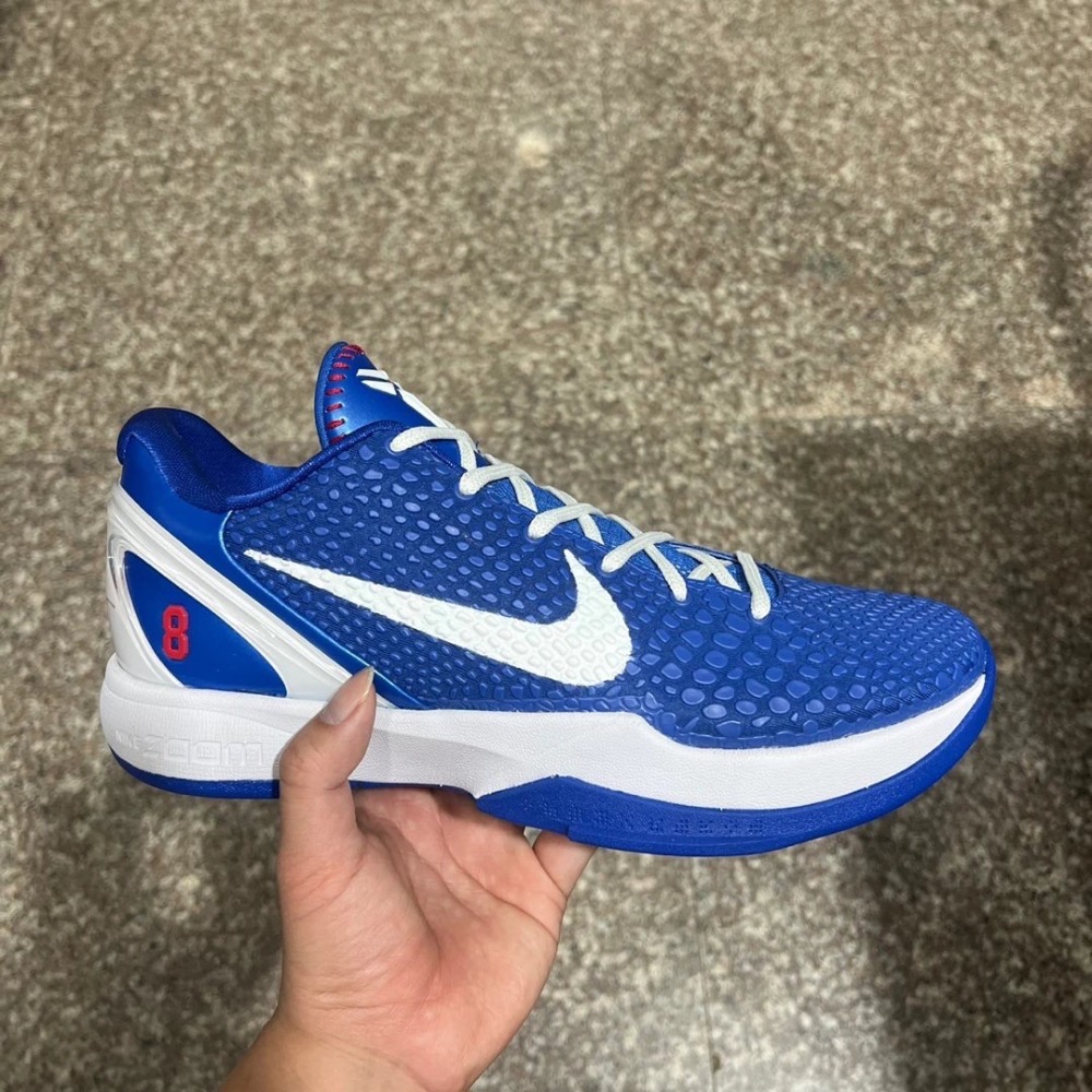 GX純原 Kobe 6 Protro “Dodger” PE 白色 籃球鞋 實戰鞋 真碳板男鞋 CW2190-400-細節圖2