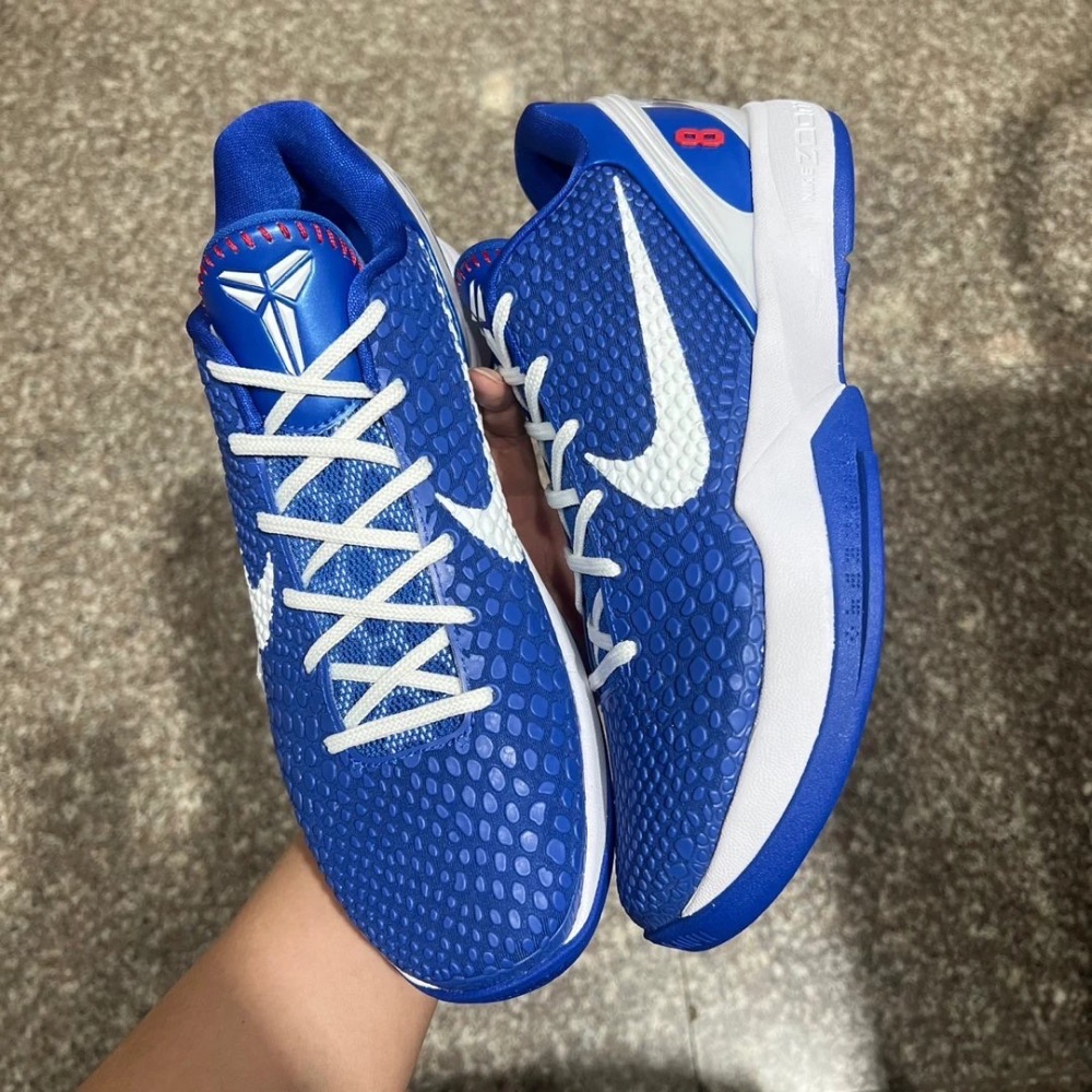 GX純原 Kobe 6 Protro “Dodger” PE 白色 籃球鞋 實戰鞋 真碳板男鞋 CW2190-400-細節圖3