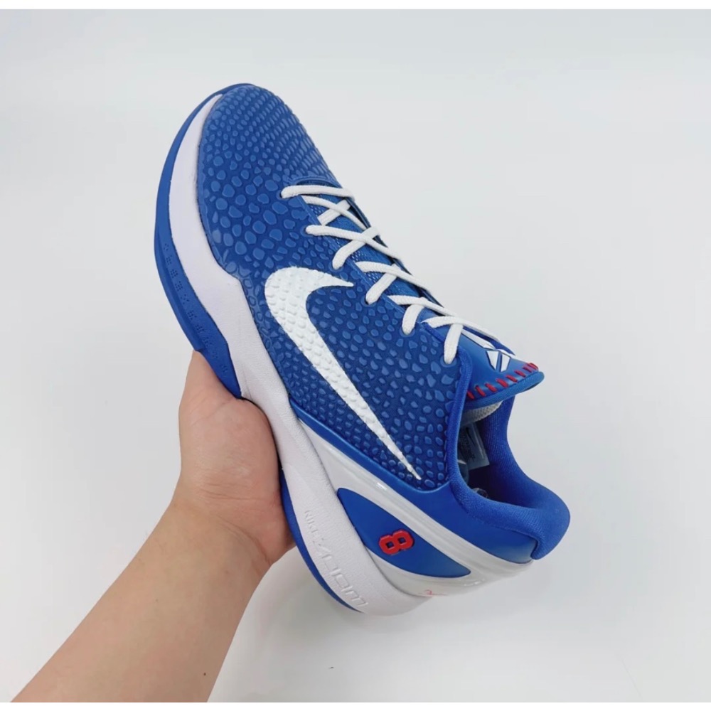 GX純原 Kobe 6 Protro “Dodger” PE 白色 籃球鞋 實戰鞋 真碳板男鞋 CW2190-400-細節圖6