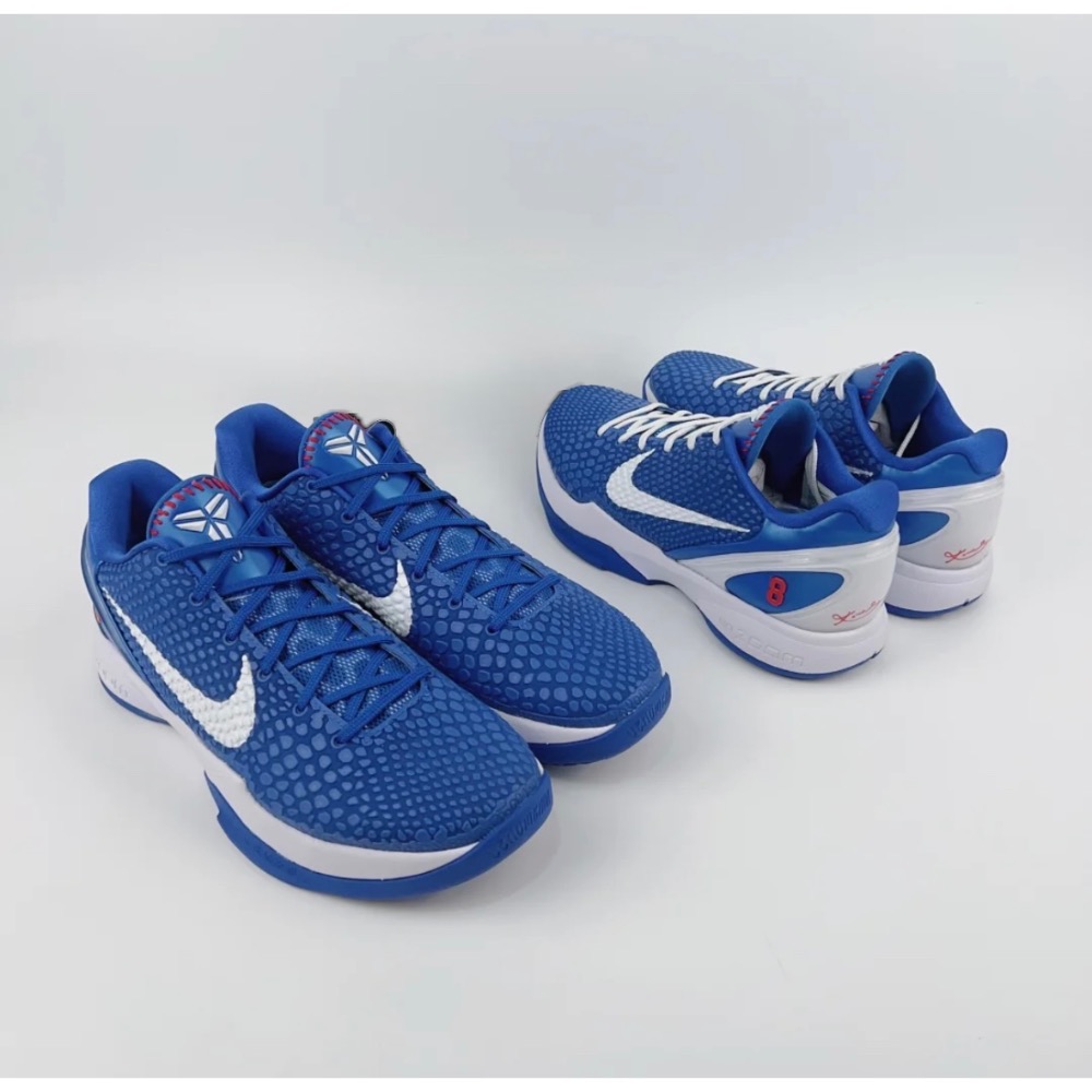 GX純原 Kobe 6 Protro “Dodger” PE 白色 籃球鞋 實戰鞋 真碳板男鞋 CW2190-400-細節圖7