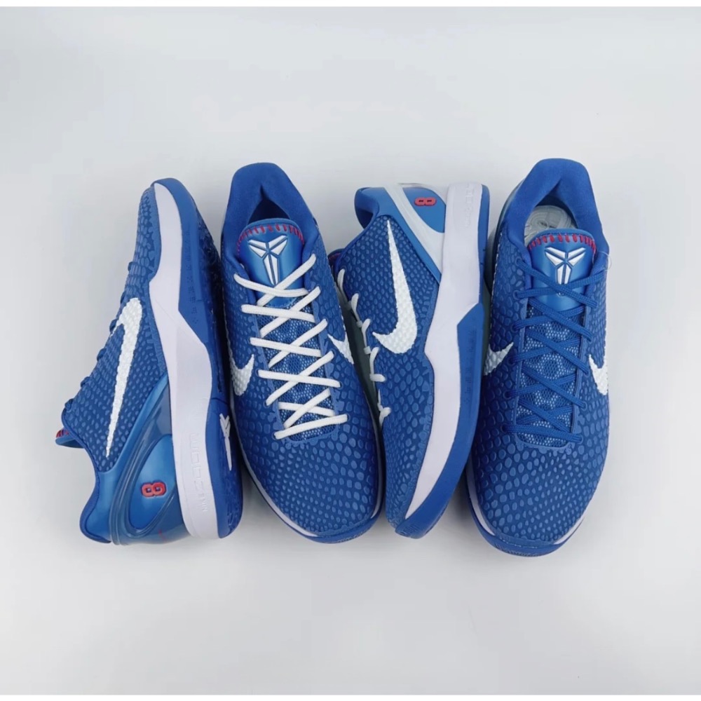 GX純原 Kobe 6 Protro “Dodger” PE 白色 籃球鞋 實戰鞋 真碳板男鞋 CW2190-400-細節圖9