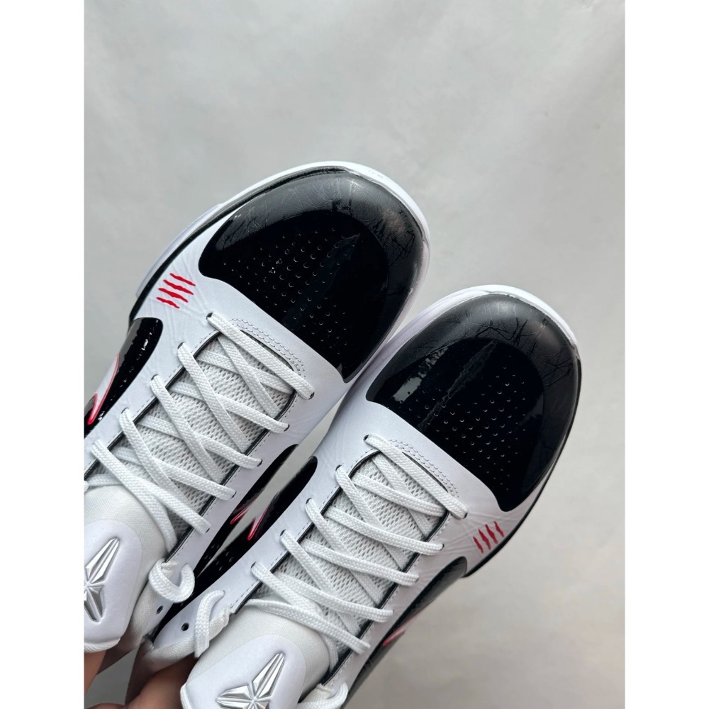 S2純原 Kobe 5 Bruce Lee Alt 黑白李小龙 科比5代 籃球鞋 實戰鞋前後氣墊男鞋CD4991-101-細節圖4