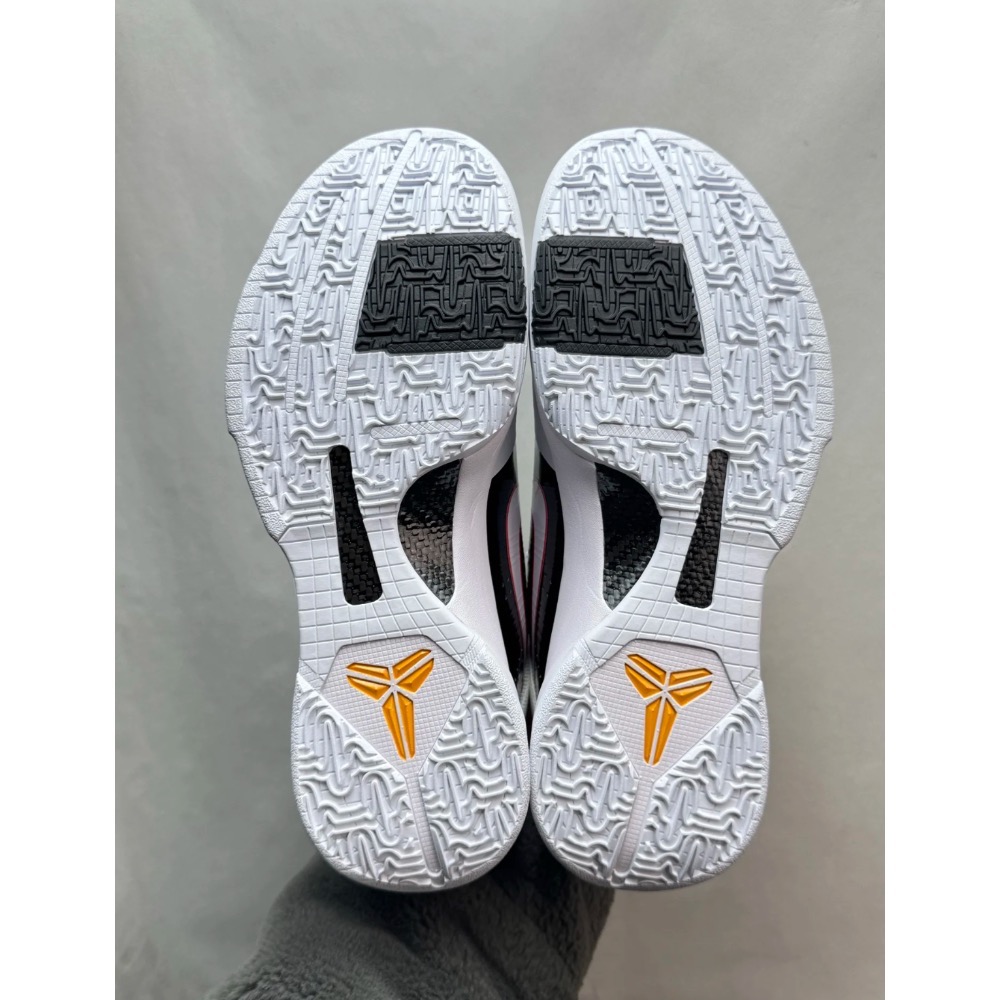 S2純原 Kobe 5 Bruce Lee Alt 黑白李小龙 科比5代 籃球鞋 實戰鞋前後氣墊男鞋CD4991-101-細節圖8
