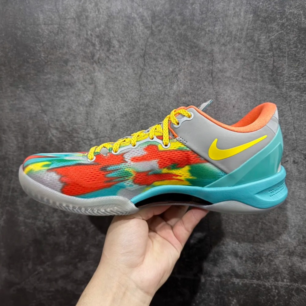 GX純原 Kobe 8 GC Venice Beach 威尼斯 科比8代 籃球鞋 實戰鞋男鞋 FQ3548-001-細節圖2