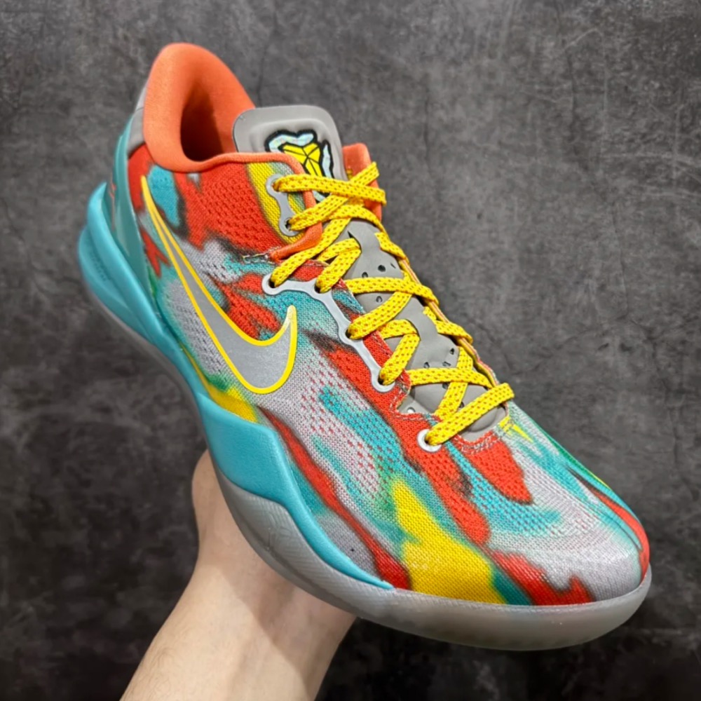 GX純原 Kobe 8 GC Venice Beach 威尼斯 科比8代 籃球鞋 實戰鞋男鞋 FQ3548-001-細節圖3